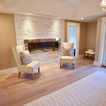 WIDE PLANK RIFT AND QUARTER SAWN WHITE OAK WITH WIRE BRUSH, COTTON WHITE COLOR,
