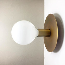 PatinaBrozne Sconce - Large - Flush-mount Ceiling Lighting