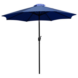 9ft Steel Market umbrella - Contemporary - Outdoor Umbrellas - by  BisonOffice | Houzz