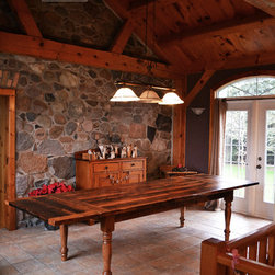 Reclaimed Wood Harvest Tables - Products