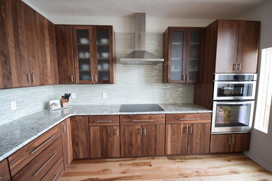 Example of an eclectic kitchen design in Grand Rapids