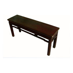 Antique Chinese Bench - Indoor Benches