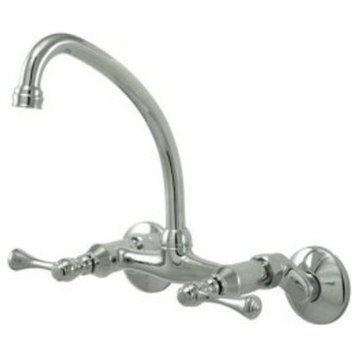 Elements Of Design ES314 Victorian Double Handle 6" to 8-1/2" - Chrome