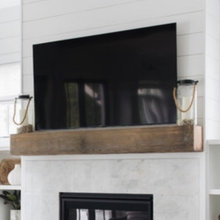 Reclaimed Wood Mantle