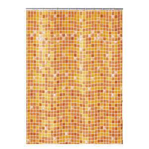 Gilt And Glory Colorful Moroccan Mosaic Shower Curtain
