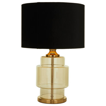 Glam Gold Glass Table Lamp 562815