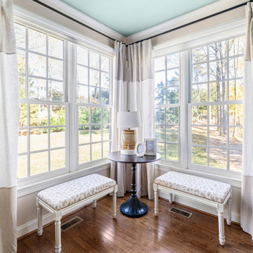 Aqua Ceiling Dining Room