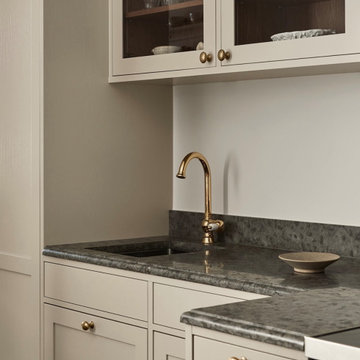 Shaker inset custom cabinets