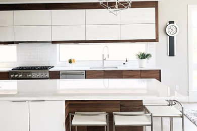 Kitchen - scandinavian kitchen idea in Other