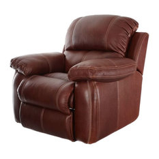 MLF/® Modern Style Sofa Armchair Multi Colors, Dark Brown Top Grain Aniline Leather