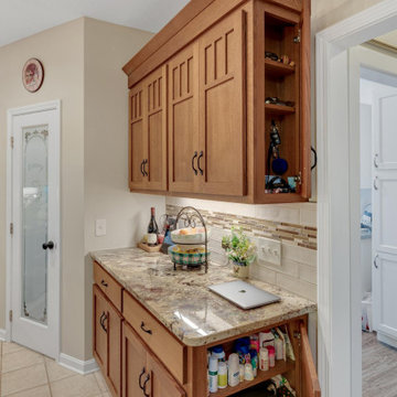 Custom Oak Cabinet Kitchen