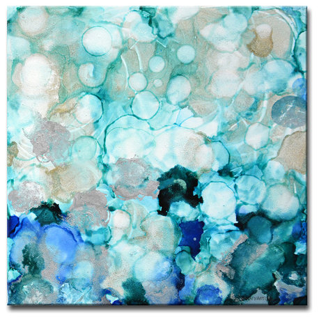 Ready2HangArt 'Mermaid Pearls II' by Norman Wyatt, 30"x30"