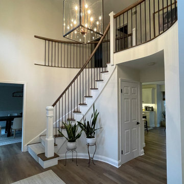 Colts Neck Foyer & Staircase Renovation- AFTER