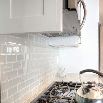 Bright Traditional Kitchen and Bathroom Remodel