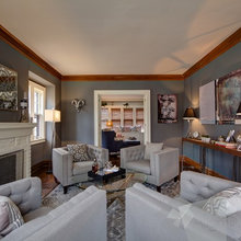 Transitional Living Room