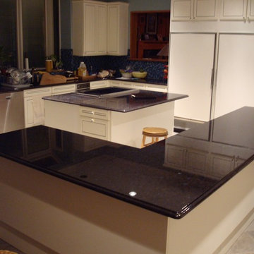 Dark Granite with Blue Shimmer