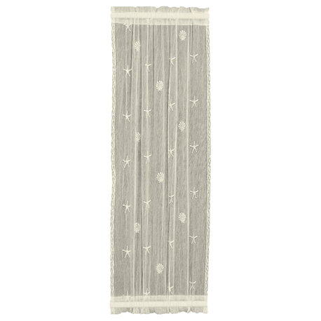 Heritage Lace Sand Shell 15x50 Sidelight Panel in Ecru