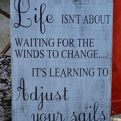 Handcrafted Beach House Decor Signs - Products