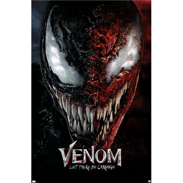 Marvel Venom: Let There be Carnage - Split Face One Sheet