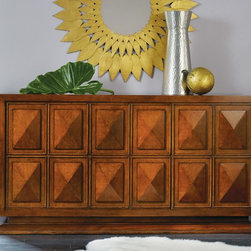 MH -Geometric Three Door Credenza - Products