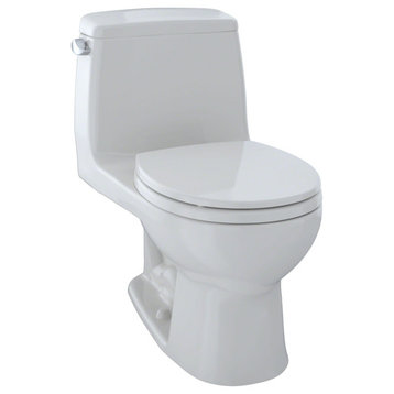 TOTO MS853113 Ultimate One Piece Round 1.6 GPF Toilet - Colonial White