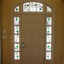 Young Ivy - Stained Glass Panels