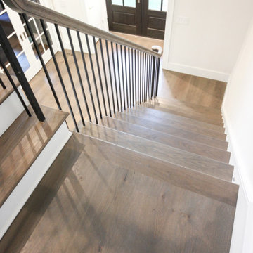 Project #82 | Three-Level Staircase with Extended Balcony