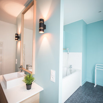 Transformation d'une chambre en salle de bain