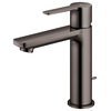 Grohe 23 794 A Lineare 1.2 GPM 1 Hole Bathroom Faucet - Matte Black