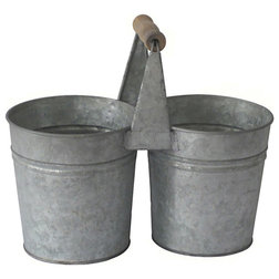 Farmhouse Outdoor Pots And Planters by Ami Ventures