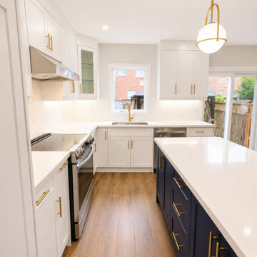 East Credit Kitchen & Structural Renovation - Open Concept