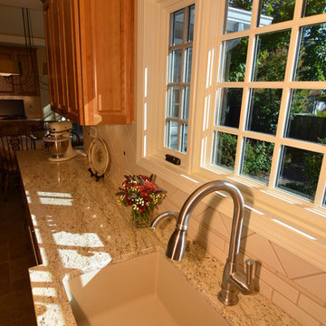 An addition and kitchen renovation