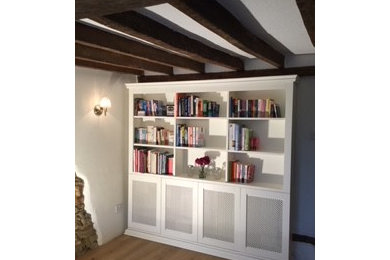 Period cottage new bookshelf