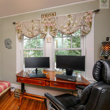 Beautiful Home Office with New Windows - Renewal by Andersen New Jersey / NYC