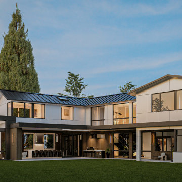 Modern Bellevue Home Exterior Design