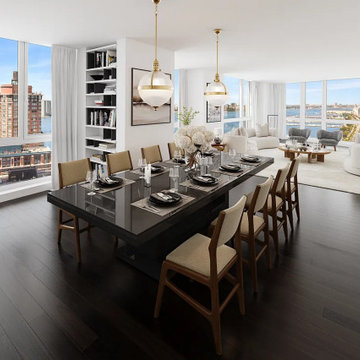 High-End Apartment Combination & Interior Renovation. Tribeca, Manhattan, NY