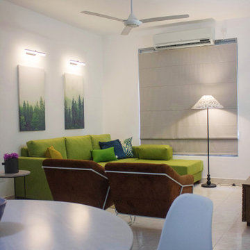 Apartment interior transformation