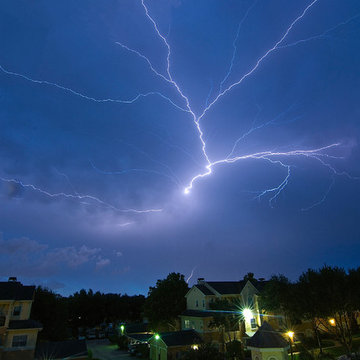 Lightning in Houston