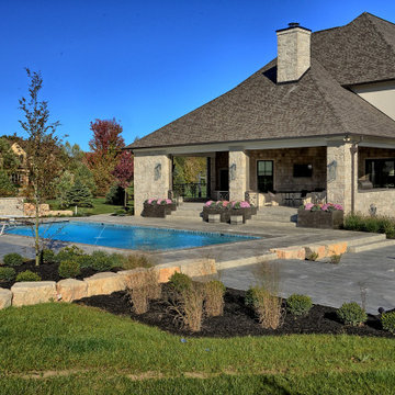 Pool Rear Elevation
