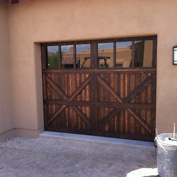 Solid Wood Garage Doors