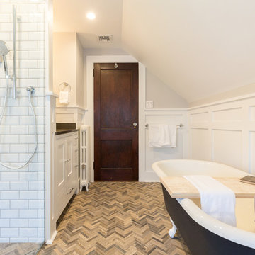 Attractive Attic Bathroom