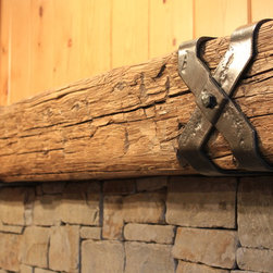 Criss Cross Mantel Straps - Fireplace Mantels