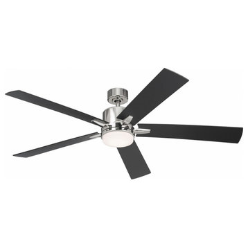 5 Blade Ceiling Fan Light Kit In Modern Style-14.25 Inches Tall and 60 Inches