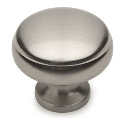 Cosmas - Cosmas 1438SN Satin Nickel 1-3/16&rdquo; Diameter Cabinet Knob [25-PACK] - Cabinet And Drawer Knobs