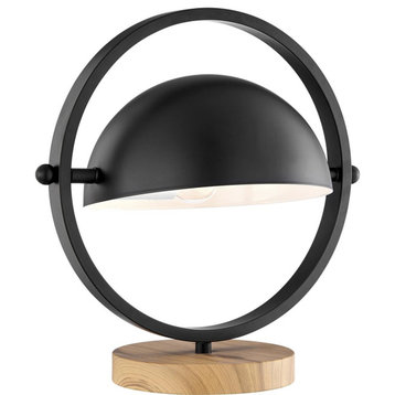Wanda 1 Light Table Lamp, Black