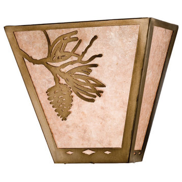 13W Balsam Pine Wall Sconce