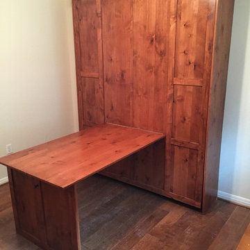 Drop-down Desk on a vertical Queen Suite Dreams Murphy Bed