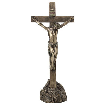 Crucifix And Stand By Veronese Designs