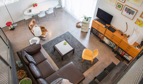 My Houzz: Splashes of Color in a Modern Arizona Loft