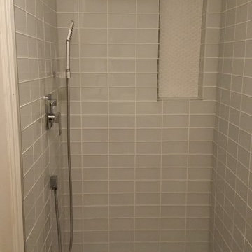 Bathroom stand up shower remodel